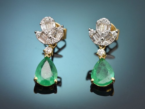 Elegante diamant ohrringe mit - diamant,