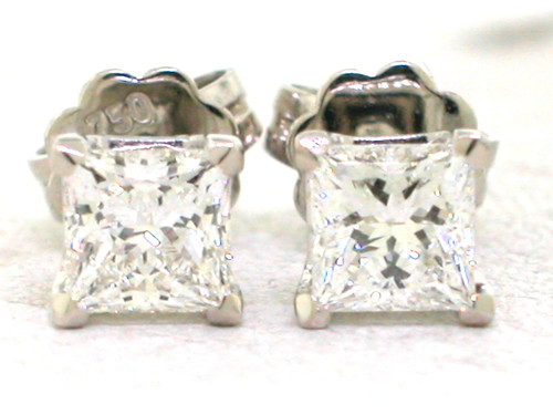 Princess diamant ohrstecker - princess,