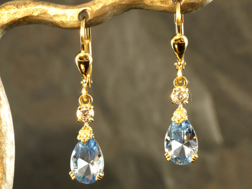 585 gold ohrringe - , mit