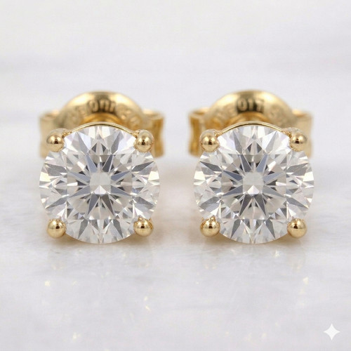Karat diamant ohrstecker - karat, 585