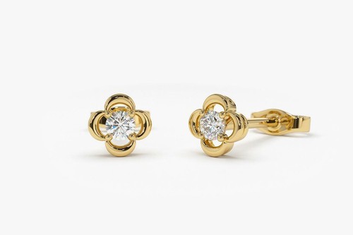 Diamant ohrstecker paar - diamant,