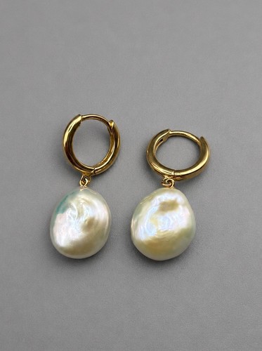 Yamoko 585 gelbgold - gelbgold, ohrringe