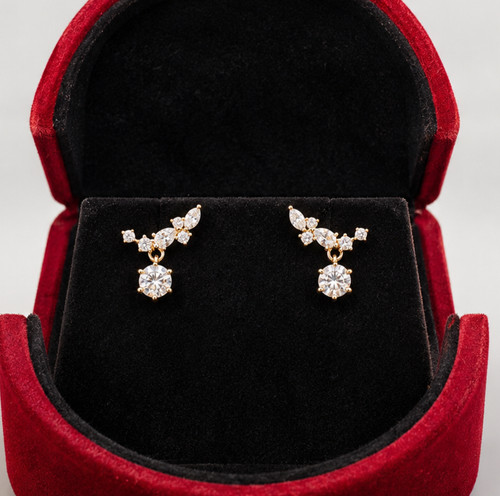 585 gold diamant - 585, ohrstecker