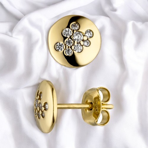 Ohrstecker 333 gold - ohrstecker, gelbgold