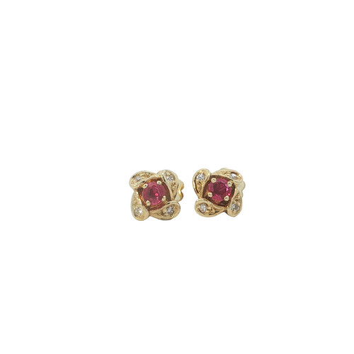 Ohrstecker gelbgold 585 - gelbgold, 14