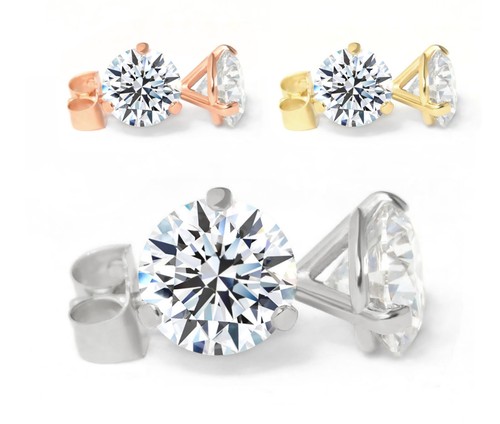 Diamant ohrringe 585 gold - diamant, ohrringe,