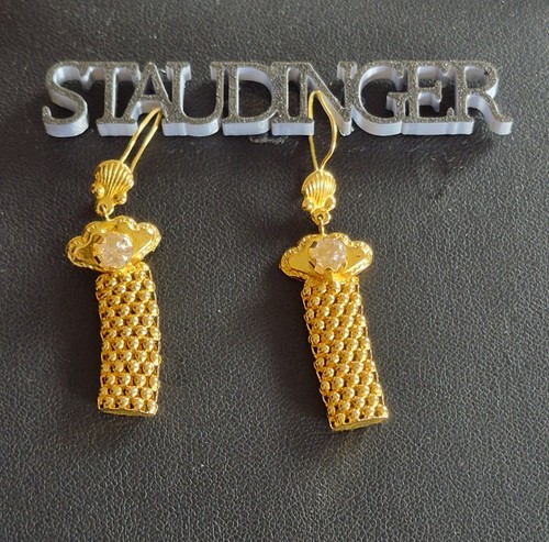 14k gold ohrhänger mit - 14k,