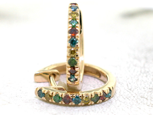 Creolen 585 gelbgold 14kt gold - creolen,