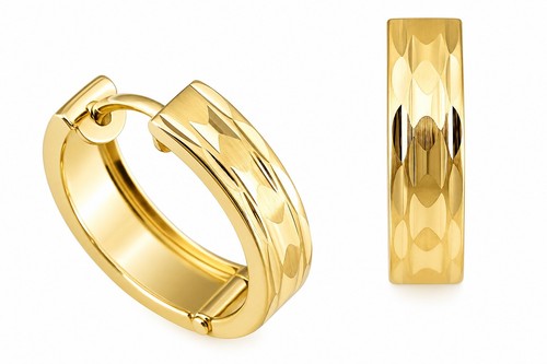 Klappcreolen creolen gold 333 - gold,