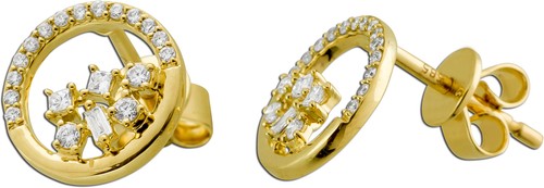 Brillant ohrstecker happy - brillant, lady