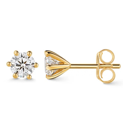 Lovebird ohrstecker gelbgold - lovebird,