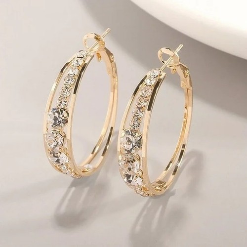 Ohrringe 18k gold vergoldet - gold,